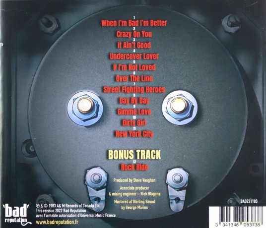 Fist: In The Red [CD]