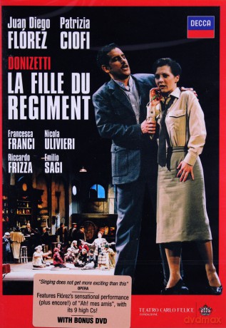 Diego Juan Florez: Donizetti:La Fille Du Regiment [DVD]