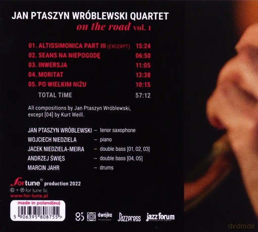 Jan Ptaszyn Wróblewski: On The Road. Volume 1 [CD]