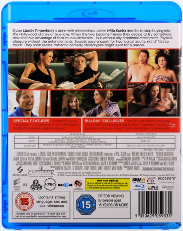 Friends With Benefits (To tylko seks) [Blu-Ray]