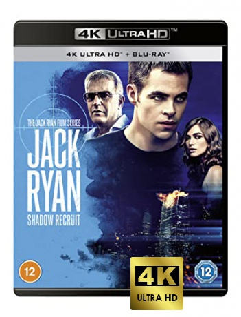 Jack Ryan: Shadow Recruit (Jack Ryan: Teoria chaosu) [Blu-Ray 4K]+[Blu-Ray]