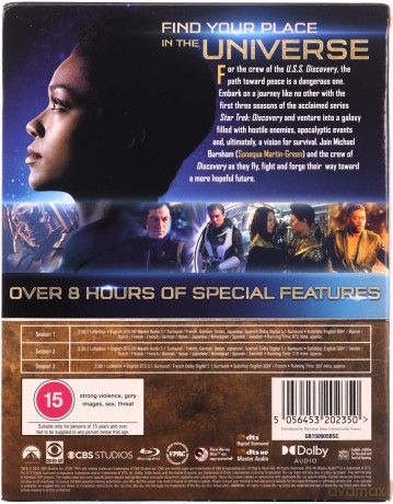 Star Trek: Discovery Season 1-3 [12xBlu-Ray]