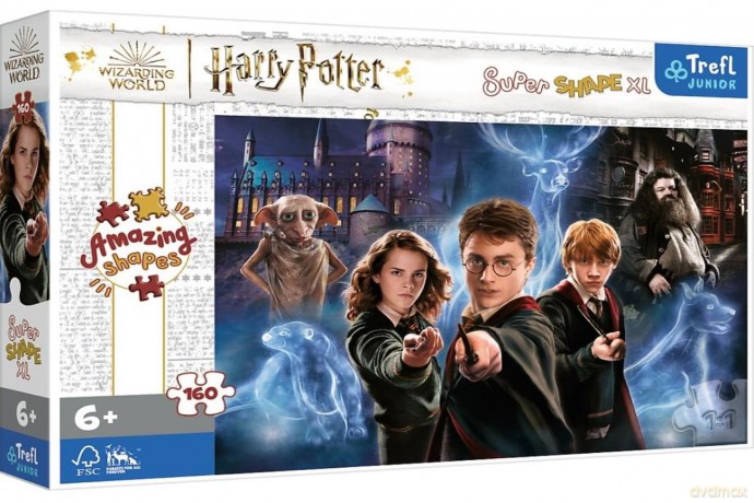 TREFL 160 el. - XL Super Shape Magiczny świat Harrego Pottera 50034 [PUZZLE]