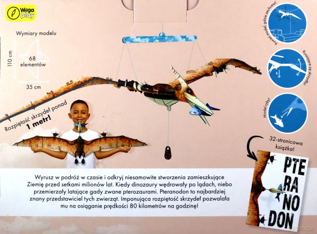 Pteranodon [PUZZLE]+[KSIĄŻKA]