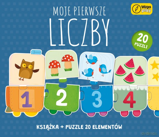 Moje pierwsze liczby [PUZZLE]+[KSIĄŻKA]