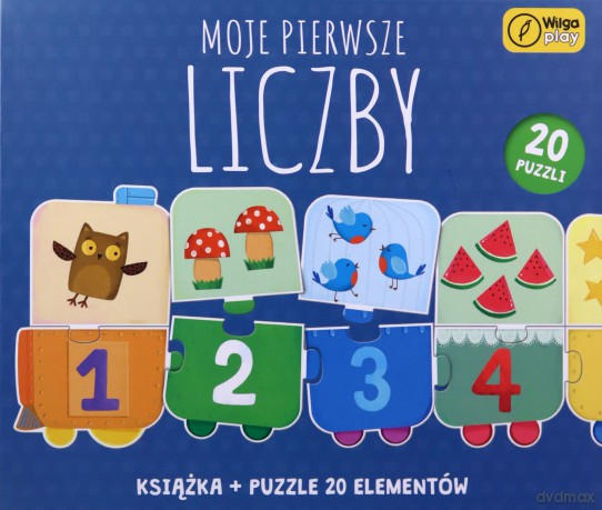 Moje pierwsze liczby [PUZZLE]+[KSIĄŻKA]