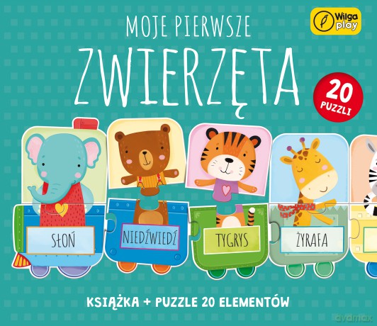 Moje pierwsze zwierzęta [PUZZLE]+[KSIĄŻKA]
