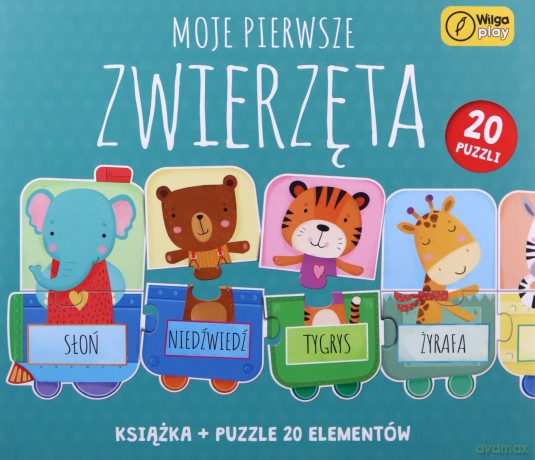 Moje pierwsze zwierzęta [PUZZLE]+[KSIĄŻKA]