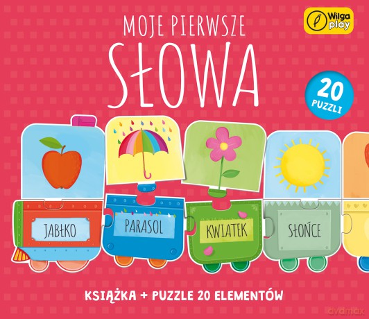 Moje pierwsze słowa [PUZZLE]+[KSIĄŻKA]