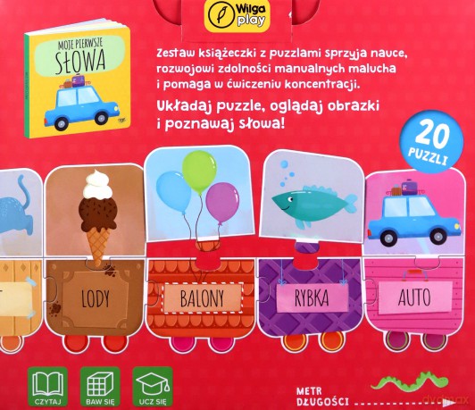 Moje pierwsze słowa [PUZZLE]+[KSIĄŻKA]