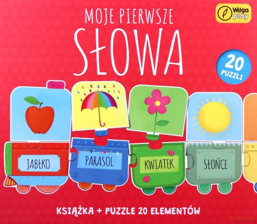 Moje pierwsze słowa [PUZZLE]+[KSIĄŻKA]