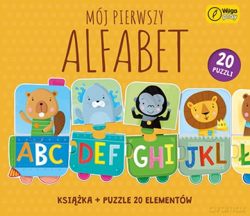 Mój pierwszy alfabet [PUZZLE]+[KSIĄŻKA]
