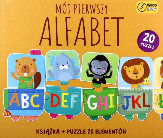 Mój pierwszy alfabet [PUZZLE]+[KSIĄŻKA]