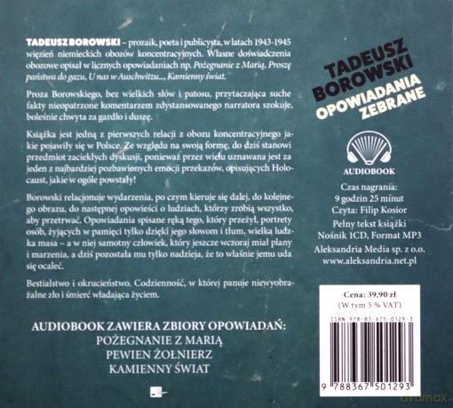 Opowiadania zebrane - Tadeusz Borowski [AUDIOBOOK]