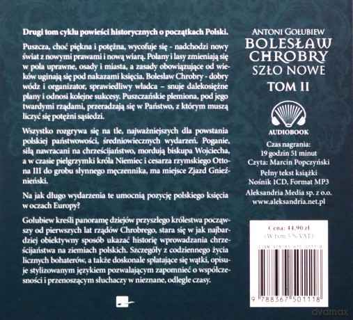 Bolesław Chrobry. Szło nowe - Antoni Gołubiew [AUDIOBOOK]