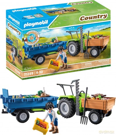 Zestaw Country 71249 Traktor z przyczepą