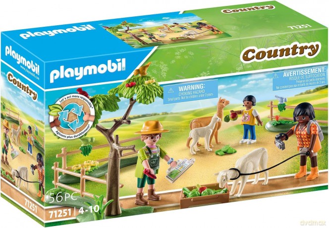 Zestaw Country 71251 Wędrówka z alpakami