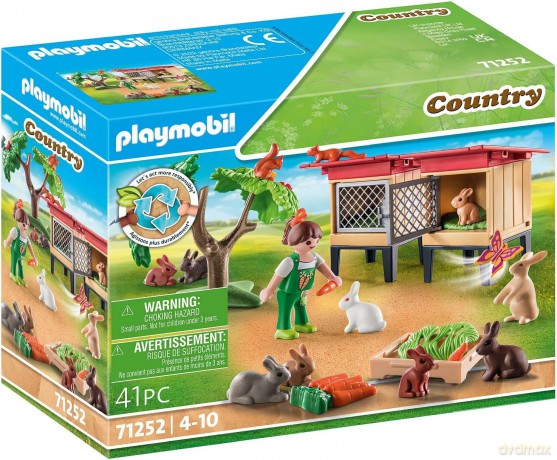 Zestaw Country 71252 Klatki z królikami