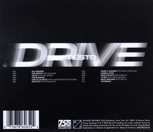 Tiesto: Drive [CD]