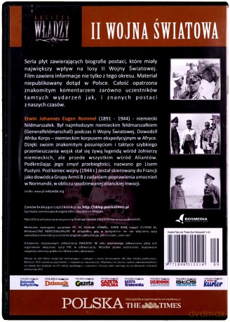 II Wojna Światowa Erwin Rommel [VCD]