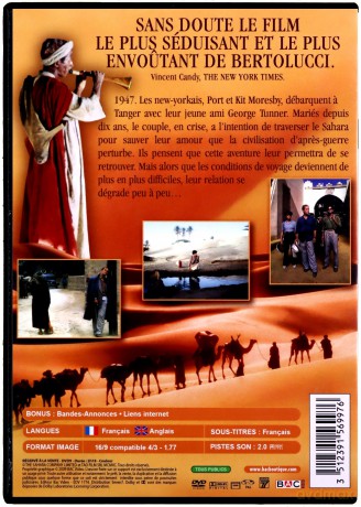 The Sheltering Sky (Pod osłoną nieba) [DVD]