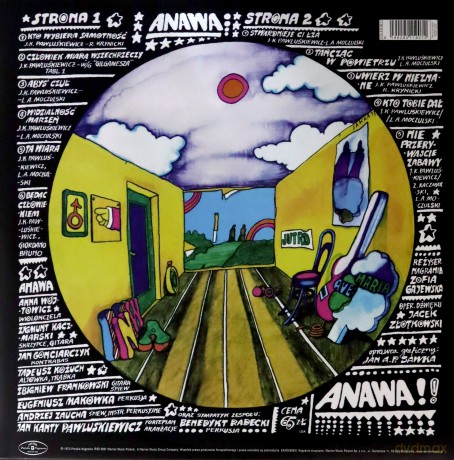 Anawa z Andrzejem Zauchą: Anawa (Orange) [Winyl]