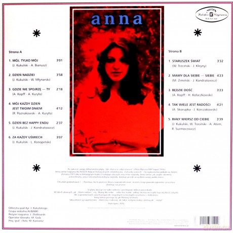 Anna Jantar: Za Każdy Uśmiech (Limited) (Blue) [Winyl]