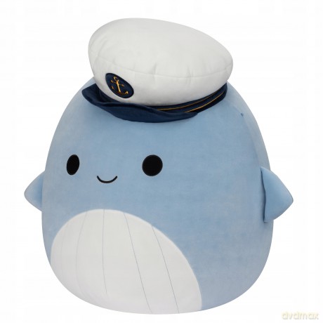 Squishmallows Samir Wieloryb, Plusz, 50 cm