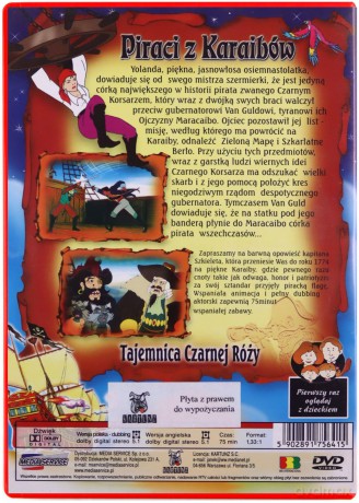 Piraci z Karaibów Tajemnica Czarnej Róży [DVD]