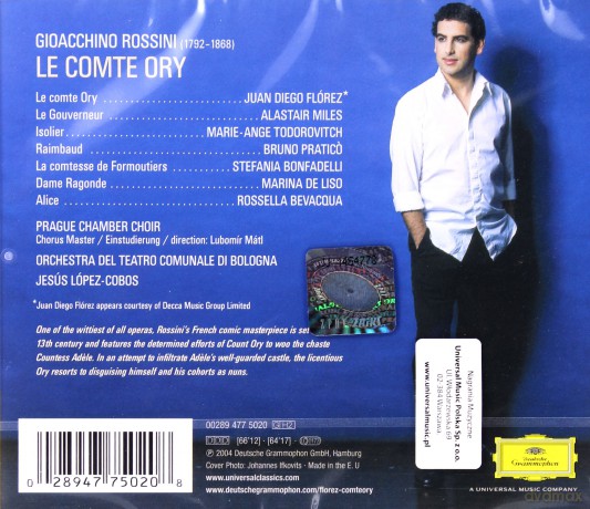 Diego Juan Florez: Rossini:Le Comte Ory [2CD]