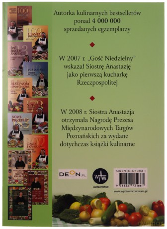 123 sałatki i surówki siostry Anastazji - Anastazja FDC Pustelnik [KSIĄŻKA]
