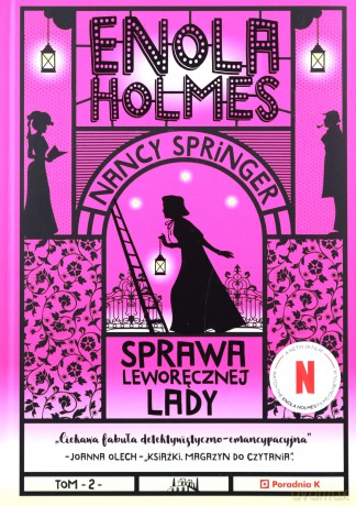 Enola Holmes (Tom 2) Sprawa leworęcznej lady - Nancy Springer [KSIĄŻKA]