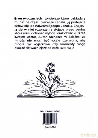 Error w uczuciach - Sebastian Kaleta [KSIĄŻKA]