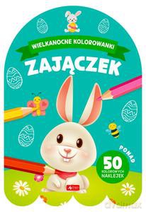 Wielkanocne kolorowanki. Zajączek [KSIĄŻKA]