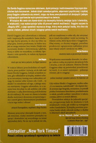 Nic mnie nie złamie. Zapanuj nad swoim umysłem i pokonaj przeciwności losu - David Goggins [KSIĄŻKA]