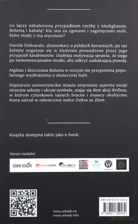 Przeklęta rzeźba z Bolonii - Greg Krupa [KSIĄŻKA]