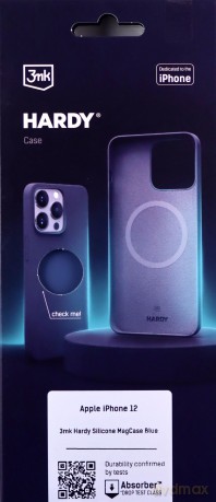 Apple iPhone 12 - 3mk Hardy Silicone MagCase Blue