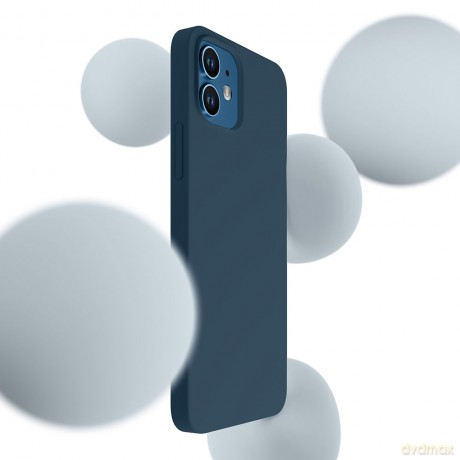 Apple iPhone 12 - 3mk Hardy Silicone MagCase Blue