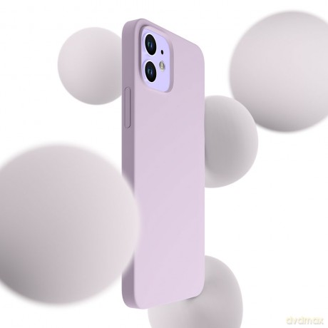 Apple iPhone 12 - 3mk Hardy Silicone MagCase Purple