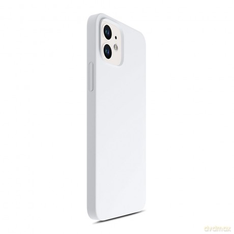 Apple iPhone 12 - 3mk Hardy Silicone MagCase White