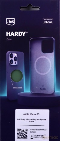 Apple iPhone 13 - 3mk Hardy Silicone MagCase Alphine Green