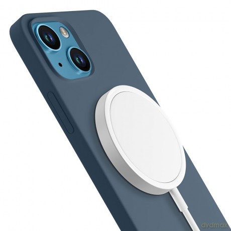 Apple iPhone 13 - 3mk Hardy Silicone MagCase Blue