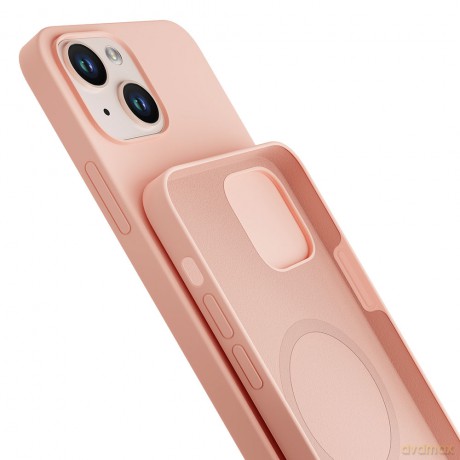 Apple iPhone 13 - 3mk Hardy Silicone MagCase Pink