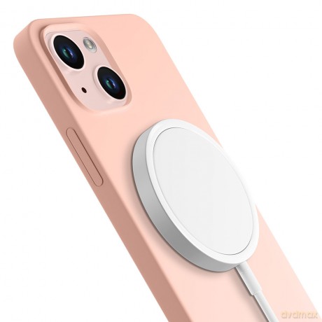 Apple iPhone 13 - 3mk Hardy Silicone MagCase Pink