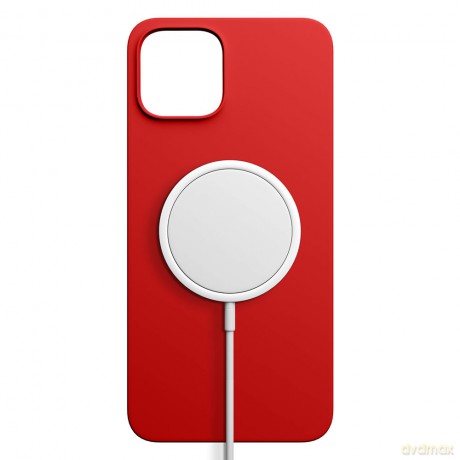 Apple iPhone 13 - 3mk Hardy Silicone MagCase Red