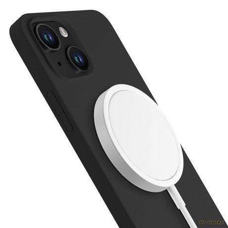Apple iPhone 14 - 3mk Hardy Silicone MagCase Graphite