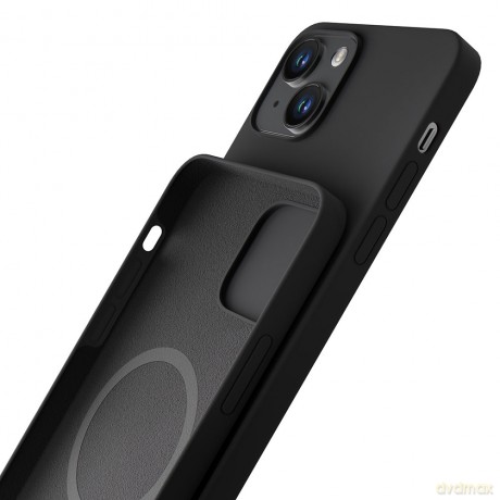 Apple iPhone 14 Plus - 3mk Hardy Silicone MagCase Graphite