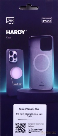 Apple iPhone 14 Plus - 3mk Hardy Silicone MagCase Light Purple