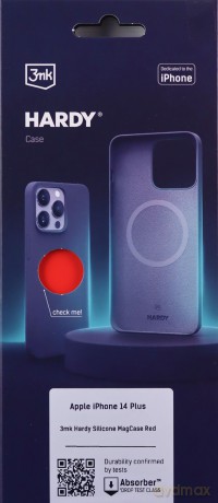 Apple iPhone 14 Plus - 3mk Hardy Silicone MagCase Red