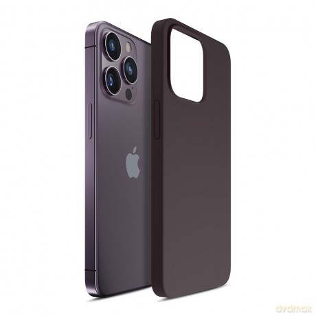 Apple iPhone 14 Pro - 3mk Hardy Silicone MagCase Deep Purple